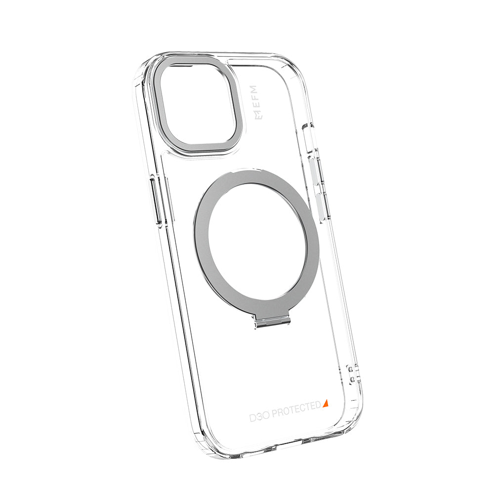 EFM Alta Case Cover Armour w/ D3O BIO For iPhone 15  - Crystal Clear