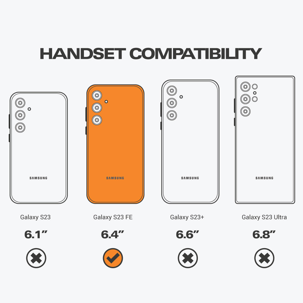EFM Alta Case Armour For Samsung Galaxy FE 5G - Clear