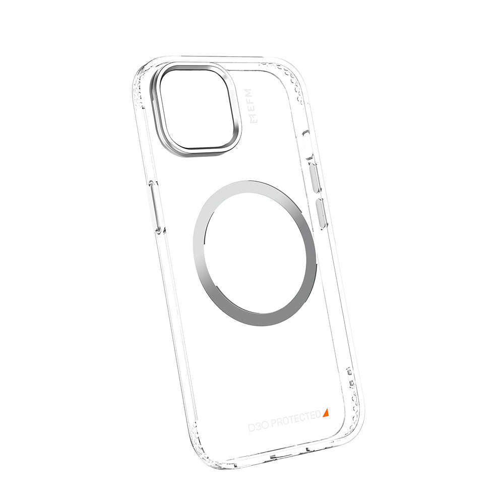 EFM Volta Case Cover Armour w/ D3O BIO For iPhone 15 Plus  - Crystal Clear