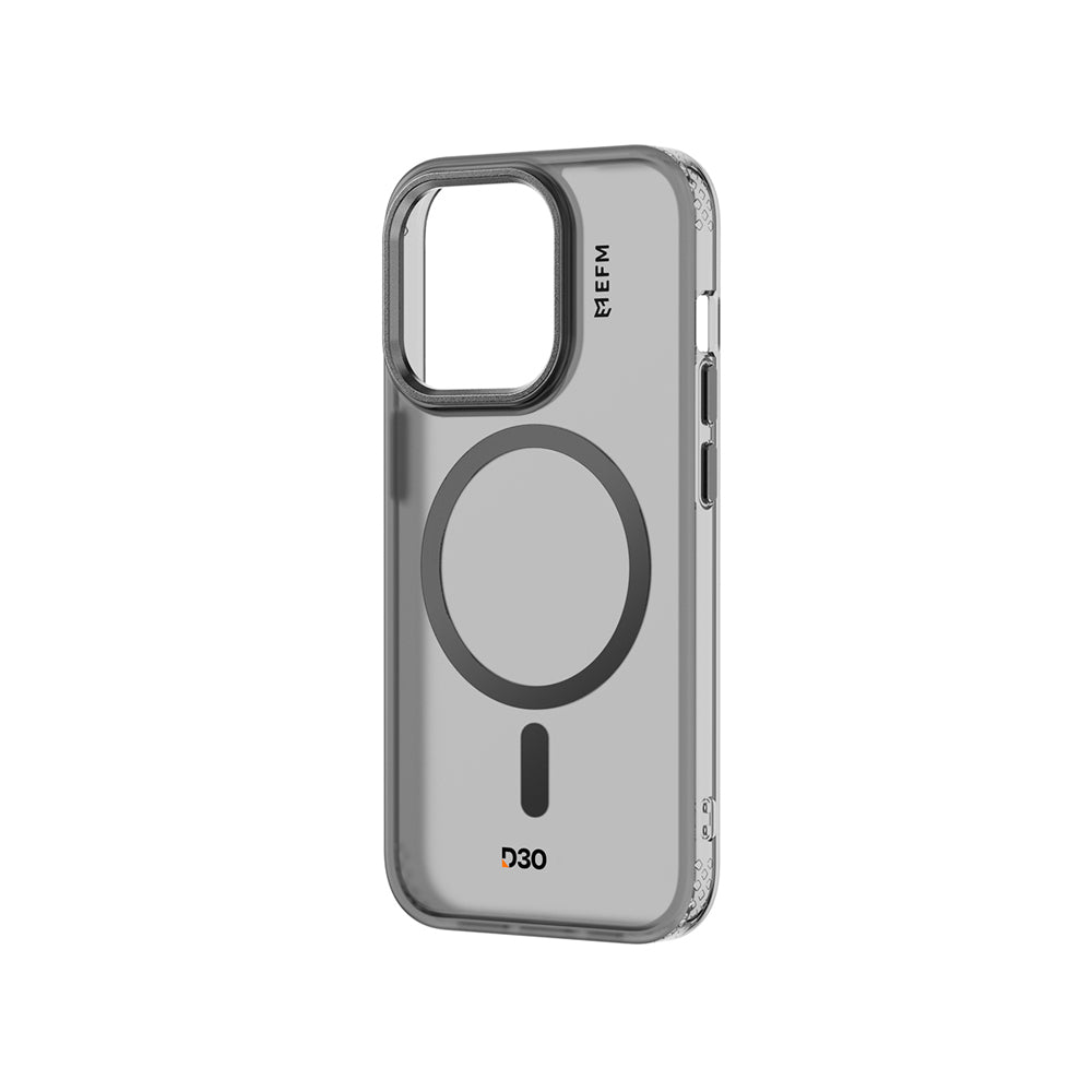 EFM Volta D3O Bio Phone Case For Apple iPhone 16 Plus - Smoke/Black