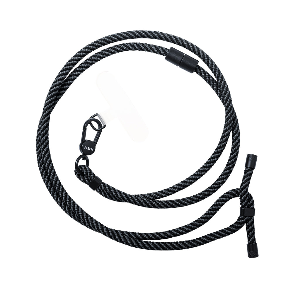 EFM Universal Lanyard For Mobile Phone Accessory - Black