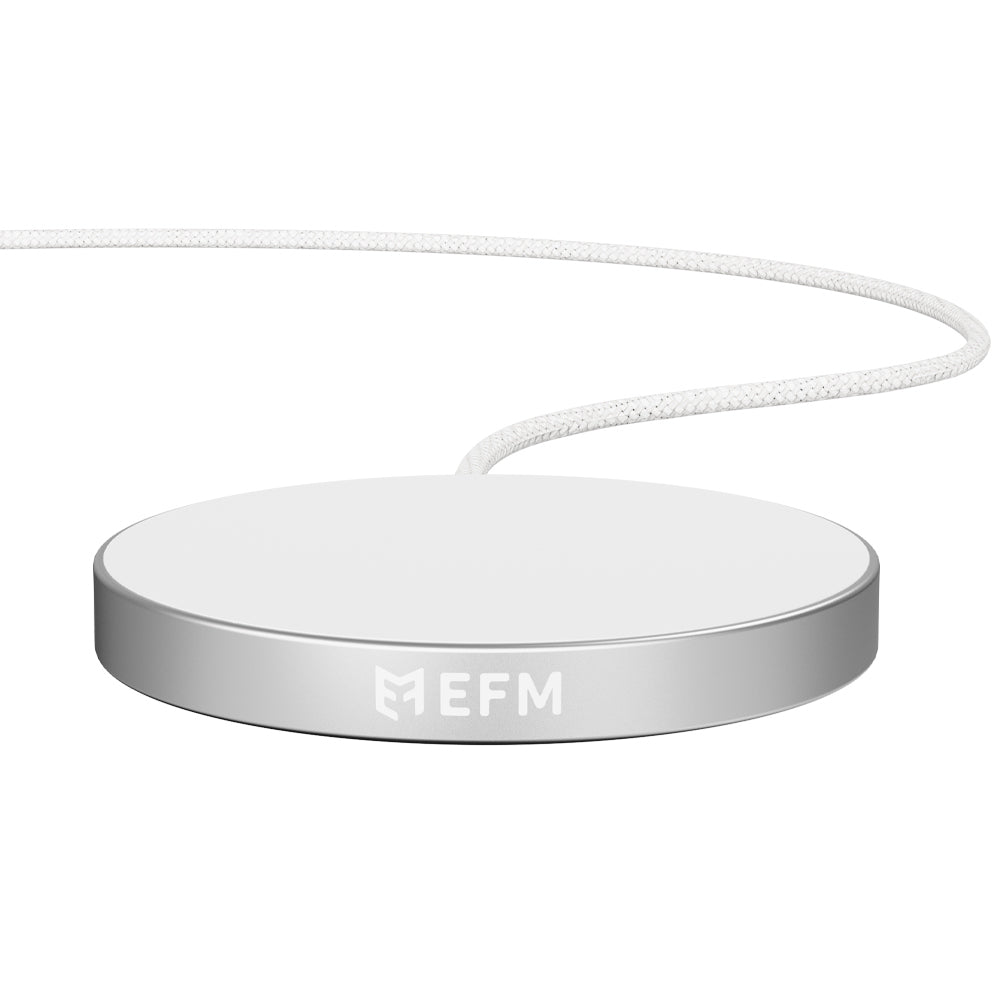EFM Qi2 15W Wireless Mobile Phone Charging Pad -  White