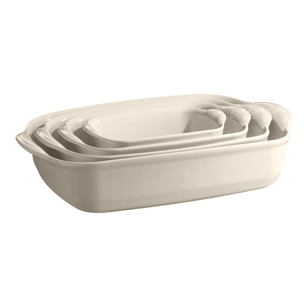 Emile Henry 42cm Ceramic Oven Baking Dish Large Rectangle Clay