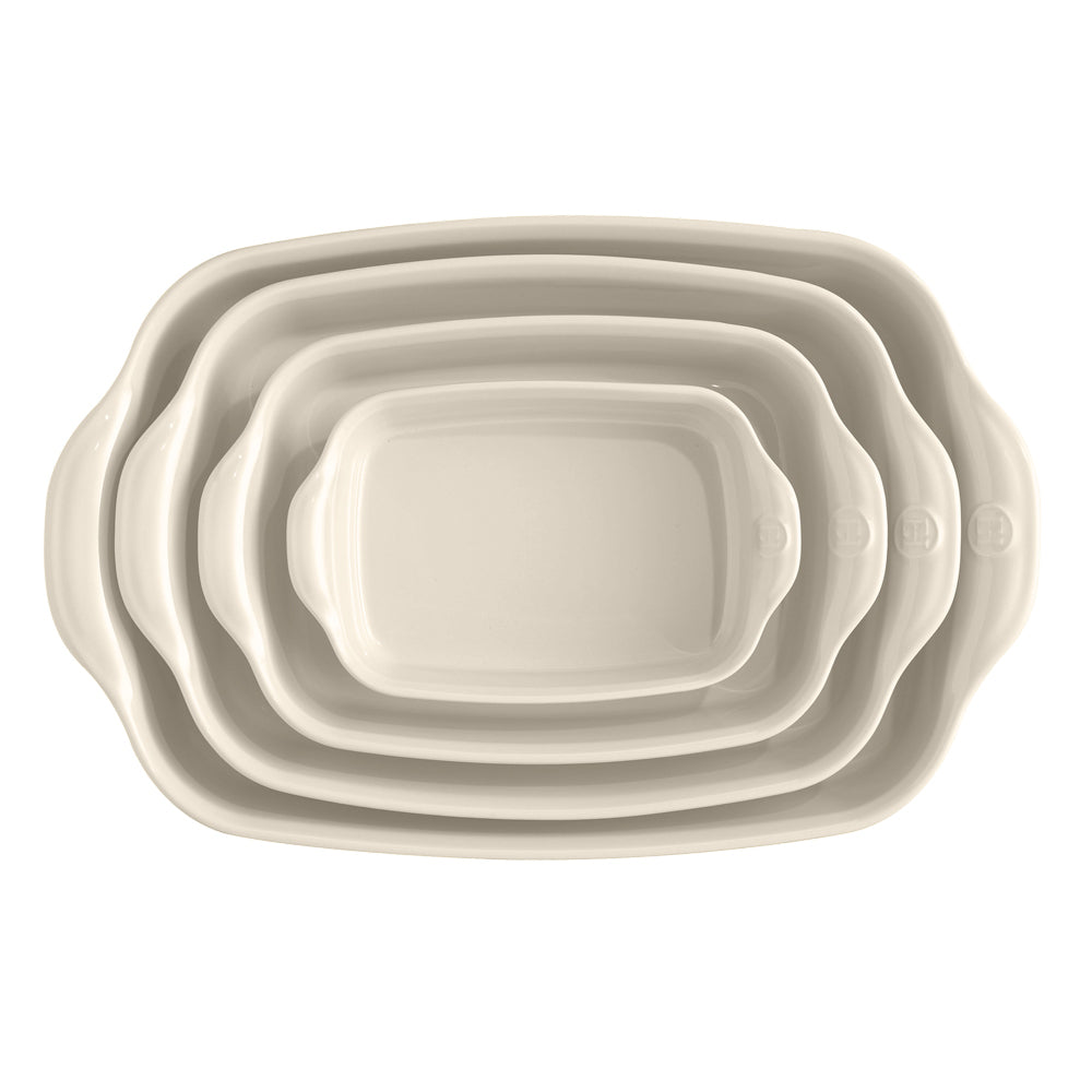 Emile Henry 42cm Ceramic Oven Baking Dish Large Rectangle Clay