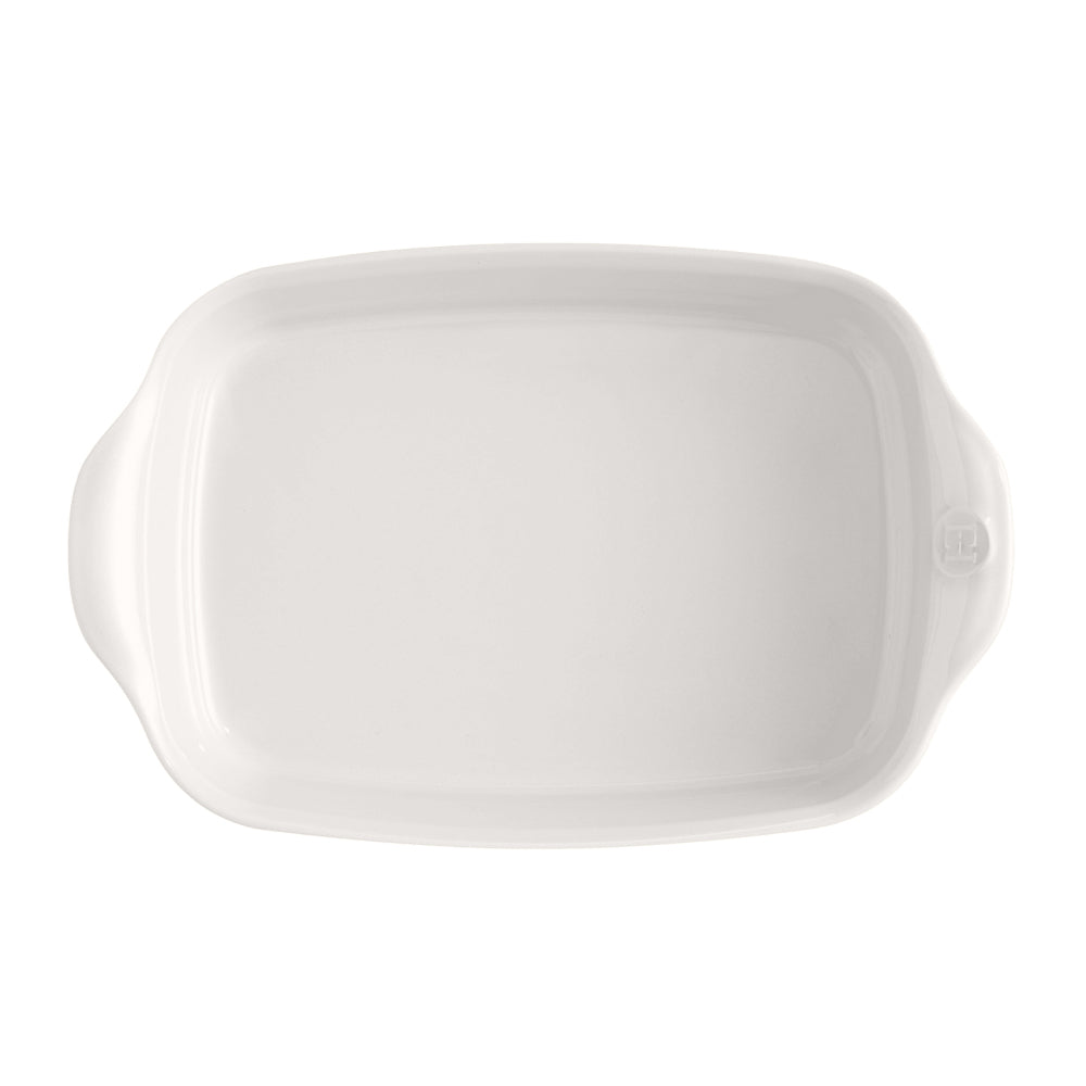 Emile Henry 22cm Ceramic Individual Oven Baking Dish Rectangle Flour