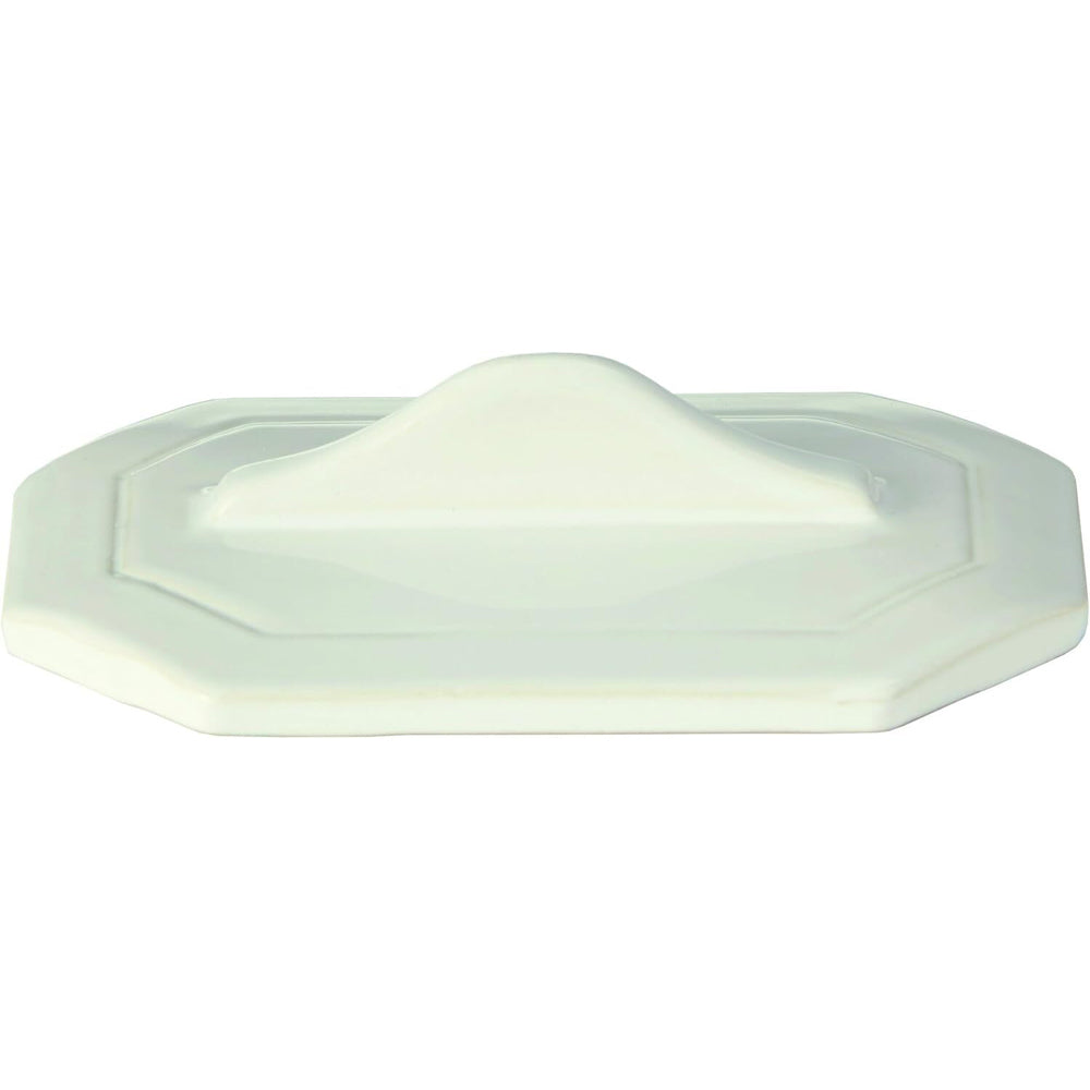 Emile Henry 19cm Ceramic Terrine & Press Flour Dish w/ Lid - White