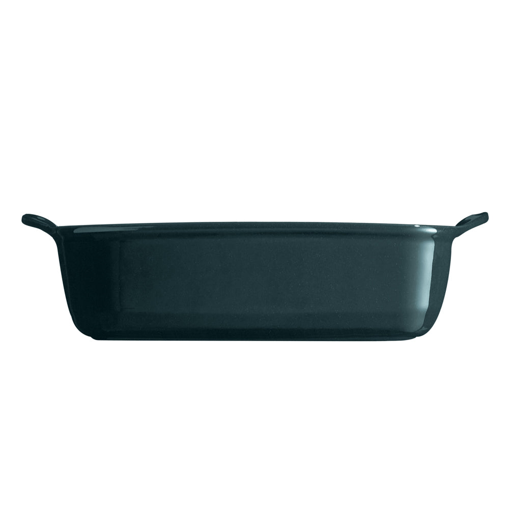 Emile Henry 28cm Ceramic Kitchen Baking Dish Square Ocean Blue