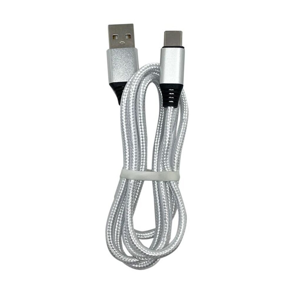 6PK TGear Premium Braided USB-A to USB-C Cable Durable Quick & Safe Charge 1m