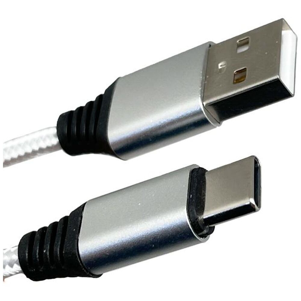 6PK TGear Premium Braided USB-A to USB-C Cable Durable Quick & Safe Charge 1m