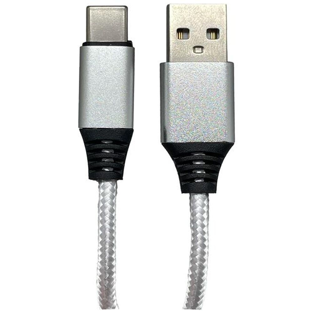 6PK TGear Premium Braided USB-A to USB-C Cable Durable Quick & Safe Charge 1m