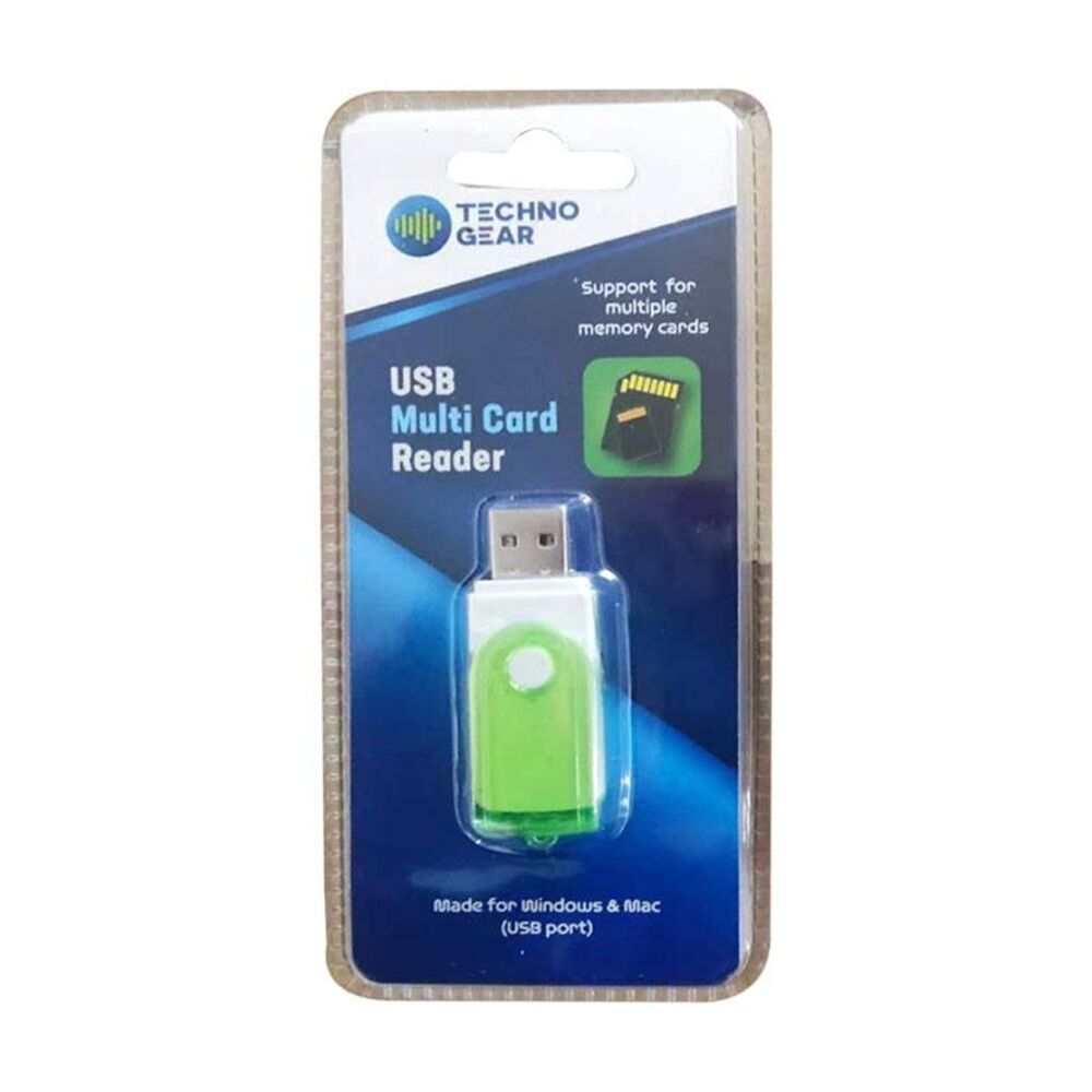 4PK TGear USB 15-in-1 Multi Type Memory Card Reader Mac/Windows Compatable