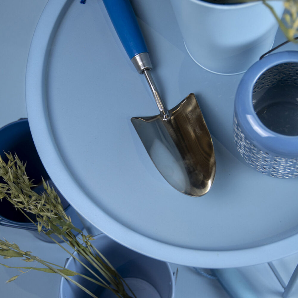 3pc Esschert Design Blue Shades Stainless Steel Hand Trowel Garden & Outdoor