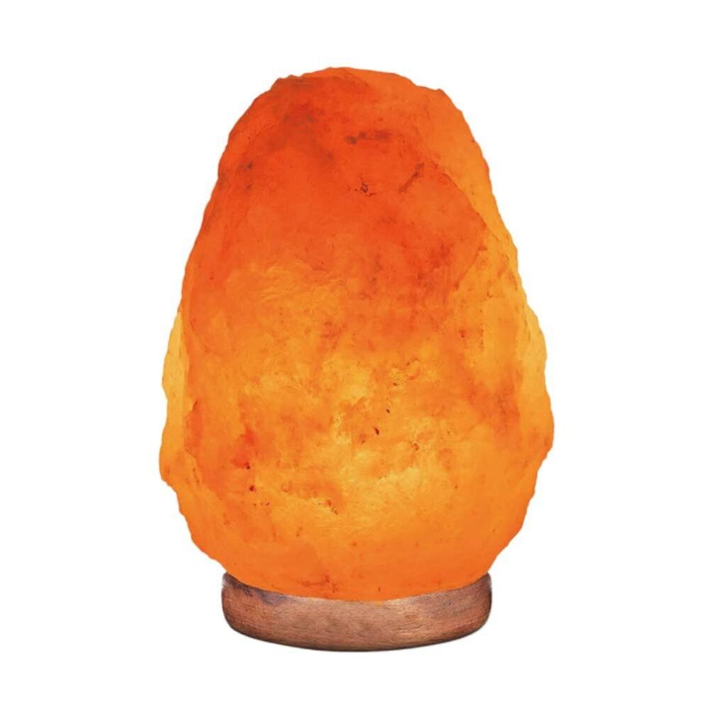 2PK Zenergy Plug In Cord Himalayan Salt Lamp Natural Original Wood 2-3kg