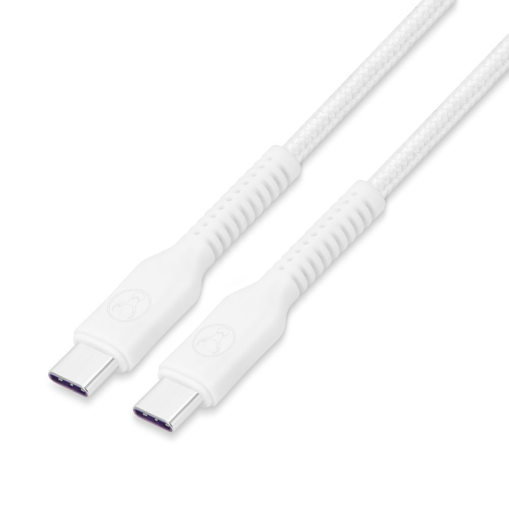 Bonelk Long-Life Easy Grip USB-C Male Charging Cable 240W - 1.5m White