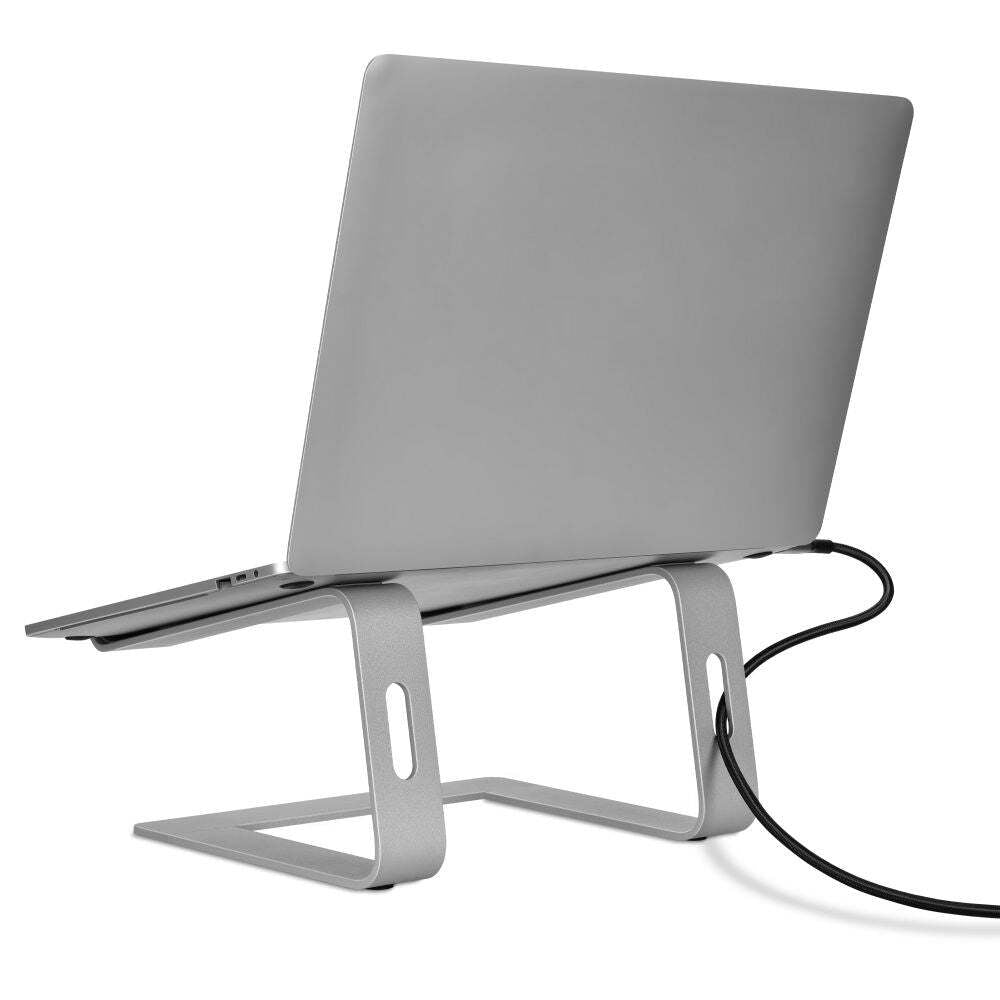 Bonelk Aluminium Elevate Stance Riser Laptop Stand - Silver