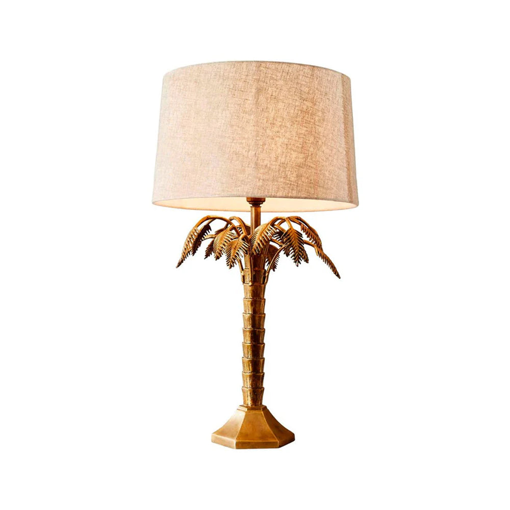 Belle Rosebay Metal Table Lamp Base 60cm Home Decor - Brass
