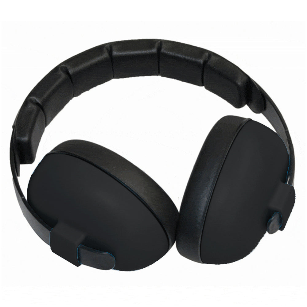Banz Mini Ear Muffs for 3 Months+ Black