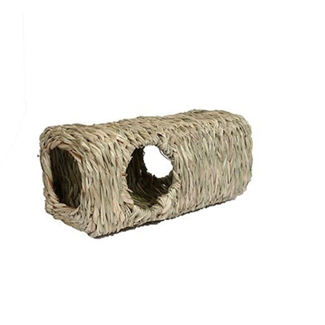 2PK Rosewood 30x15cm Woven Stack 'N' Hide Sleep Den Pet Guinea Pigs Activity Natural