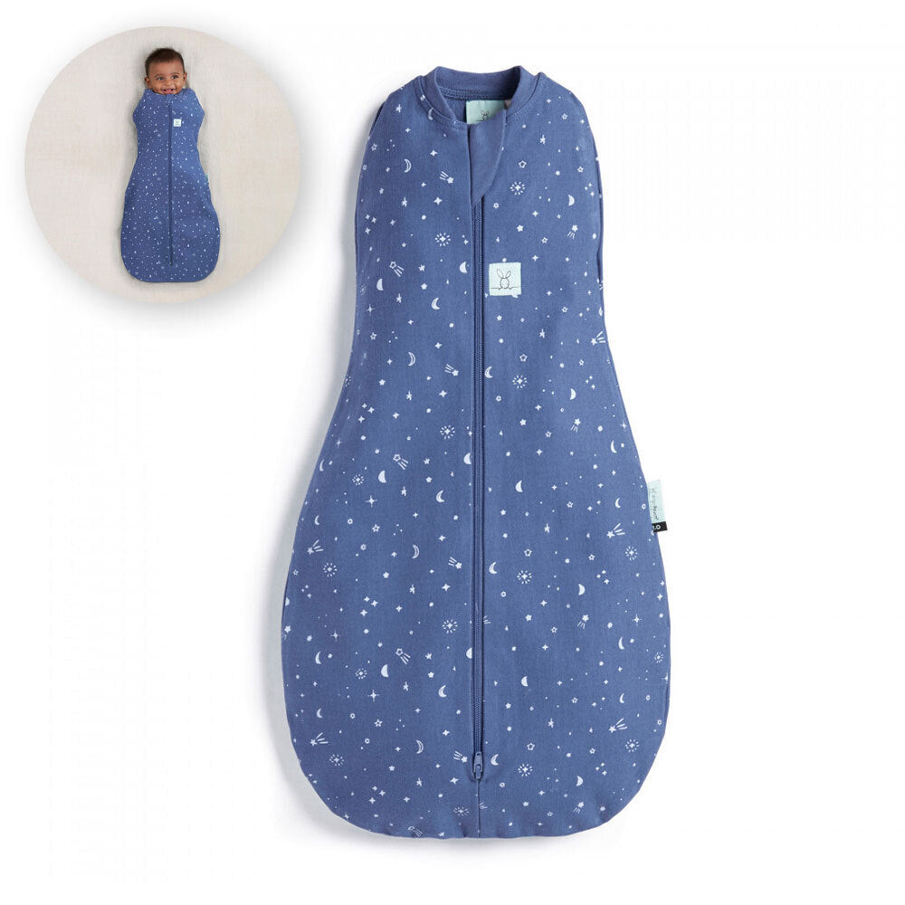 Ergo Pouch Cocoon TOG: 1.0 Size: 3-6 Months - Night Sky