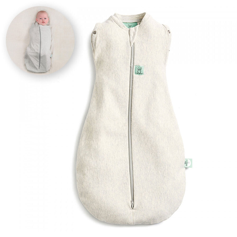 Ergo Pouch Cocoon TOG: 1.0 Size: 6-12 Months - Grey Marle
