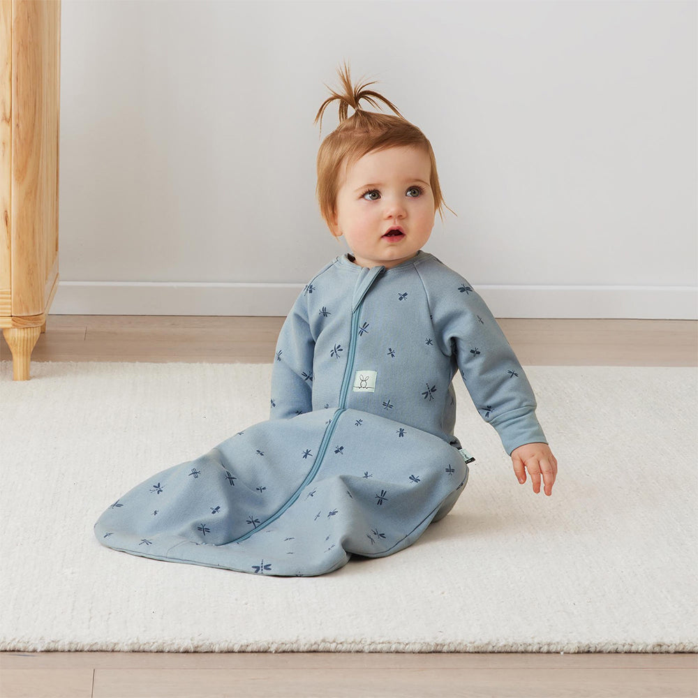 Ergopouch Baby Jersey Bag Long Sleeve Tog 1.0 Size 8-24 Months Dragonflies