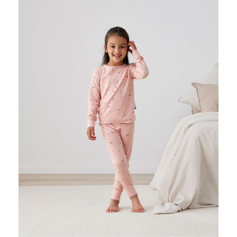 2pc Ergopouch Long Sleeve Kids Pyjamas 2.0 TOG Daisies