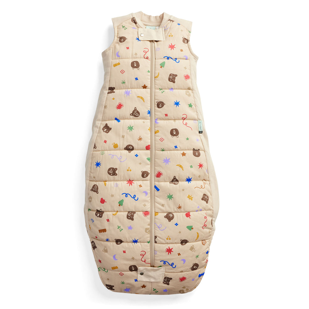ErgoPouch Sheeting Bag TOG 2.5 Size 2-4 Years - Party
