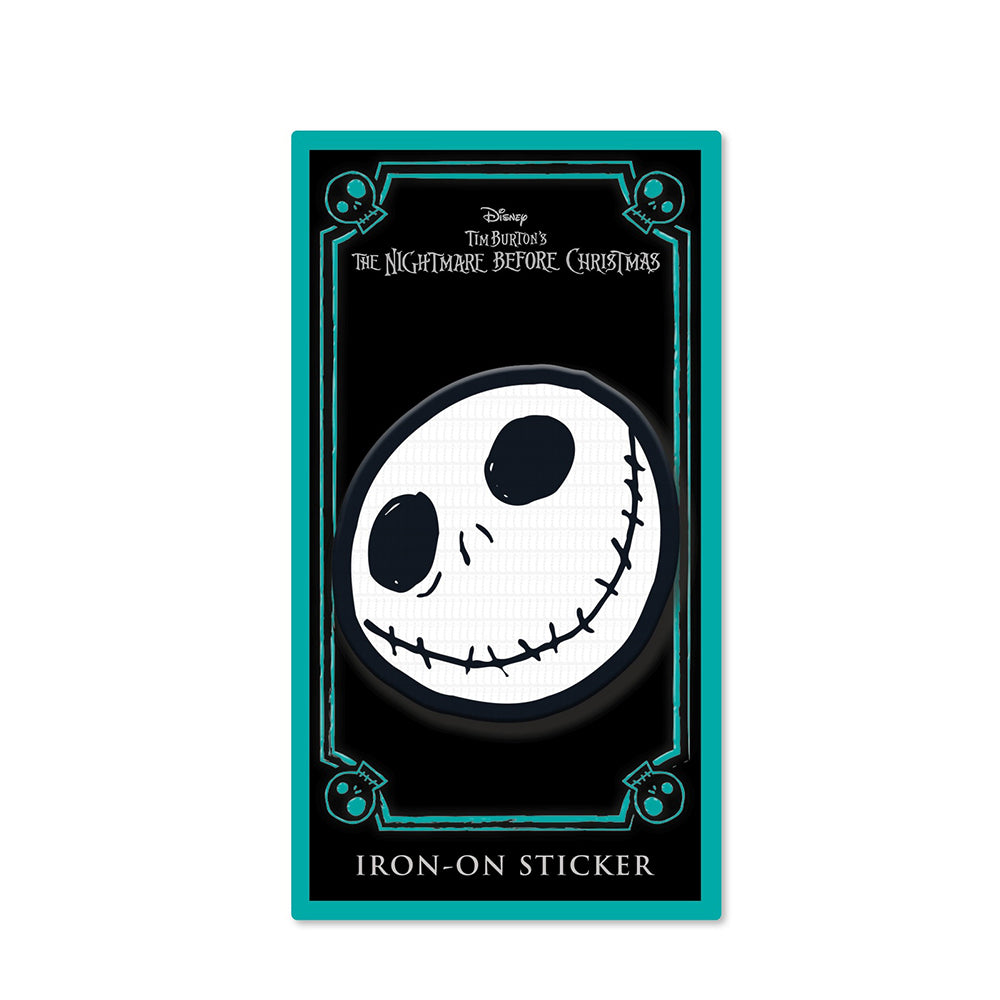 3PK Disney The Nightmare Before Christmas Jack Character Themed Iron-On Patch
