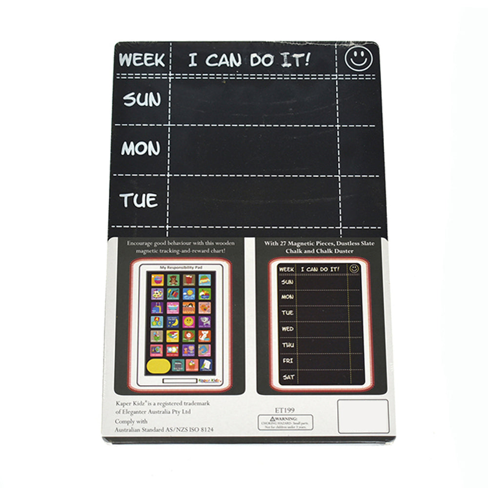 Kaper Kidz 17.5cm My Responsibility Wooden Magnetic Pad 3y+