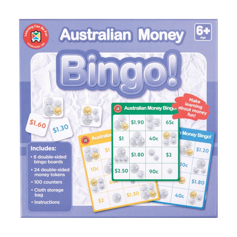 Learning Can Be Fun Geometry/Maths Bingo Kids Learning/Educational Game Set 6y+