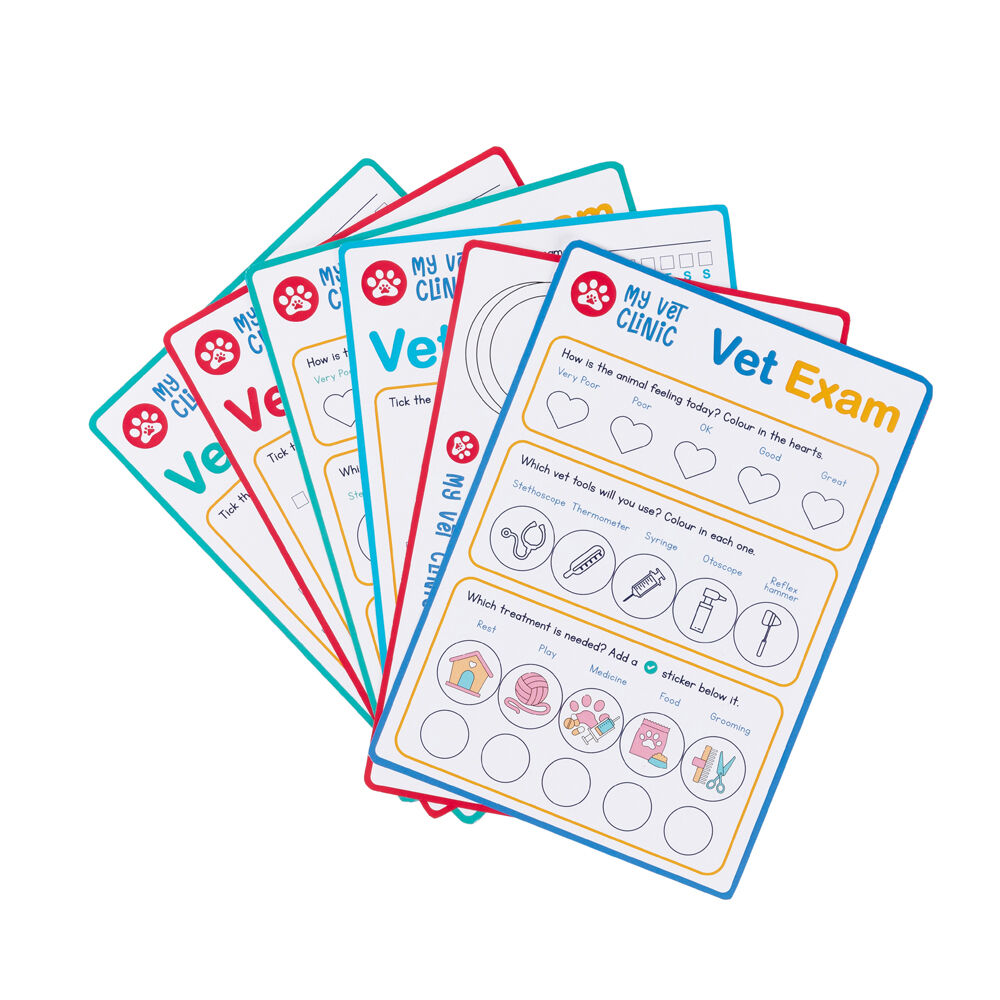 Learning Can Be Fun My First Vet Set Kids Pretend Play Toy Blue