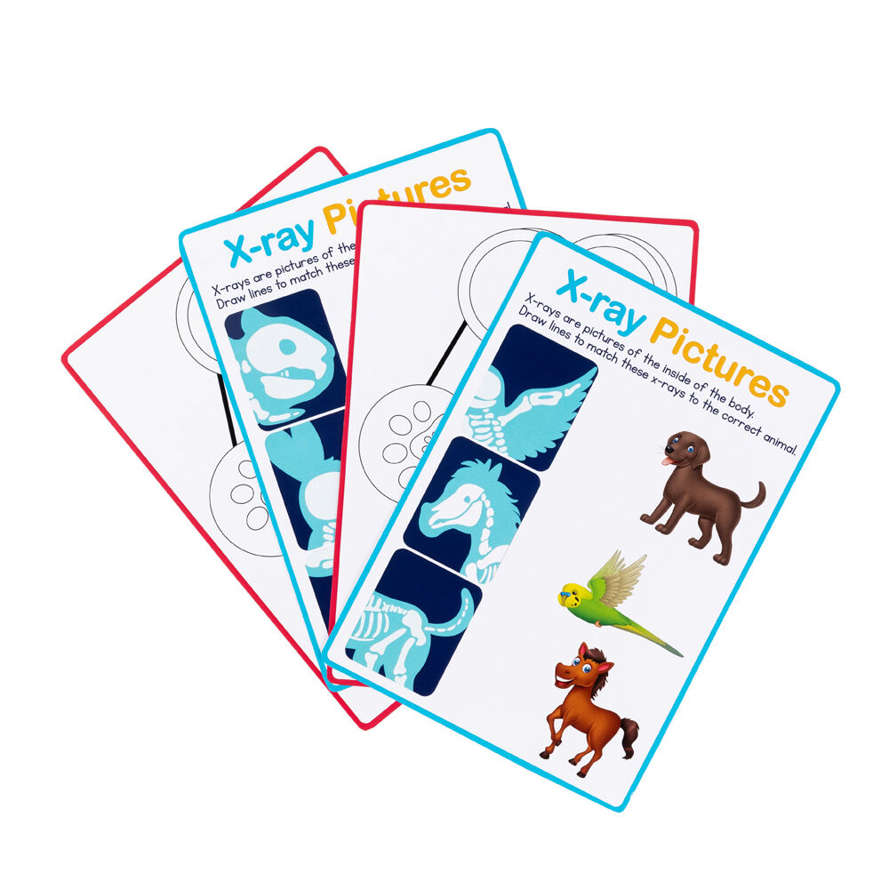 Learning Can Be Fun My First Vet Set Kids Pretend Play Toy Blue