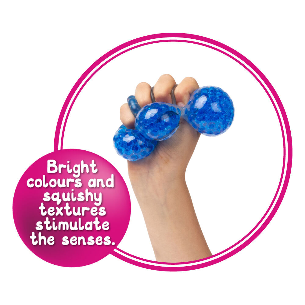 6pc Sensory Sprouts Water Beads EmotiBalls Set Kids Toy Multicoloured