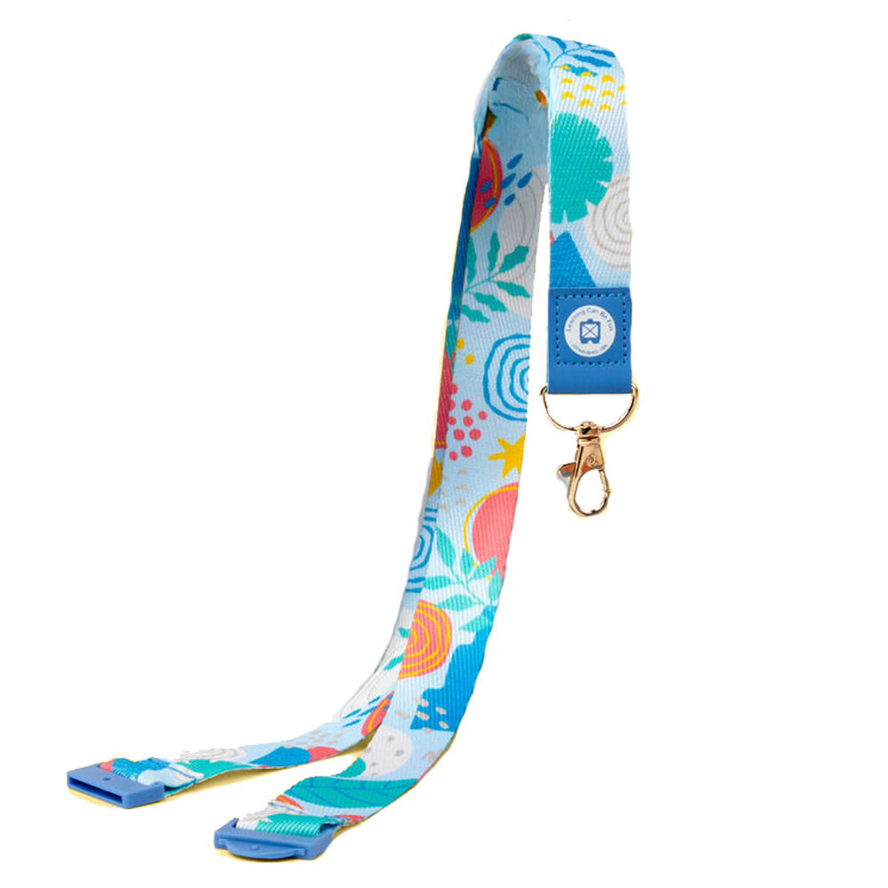 2PK Learning Can Be Fun Growing Minds Teacher ID/Keys Lanyard 42cm