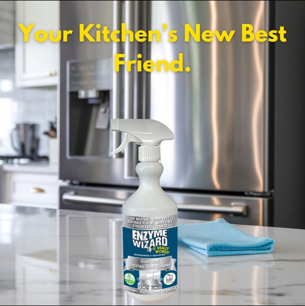Enzyme Wizard 5L Glass & Stainless Steel Cleaner