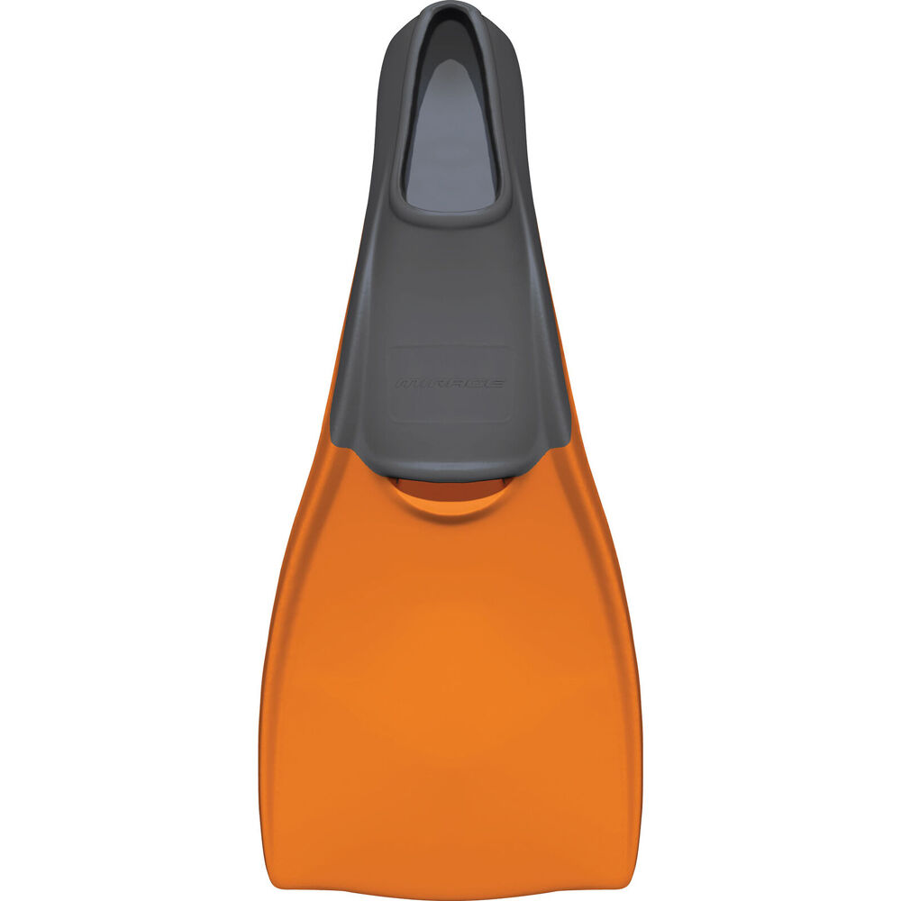 Mirage Long Blade Rubber Diving & Snorkelling Fins Small Orange