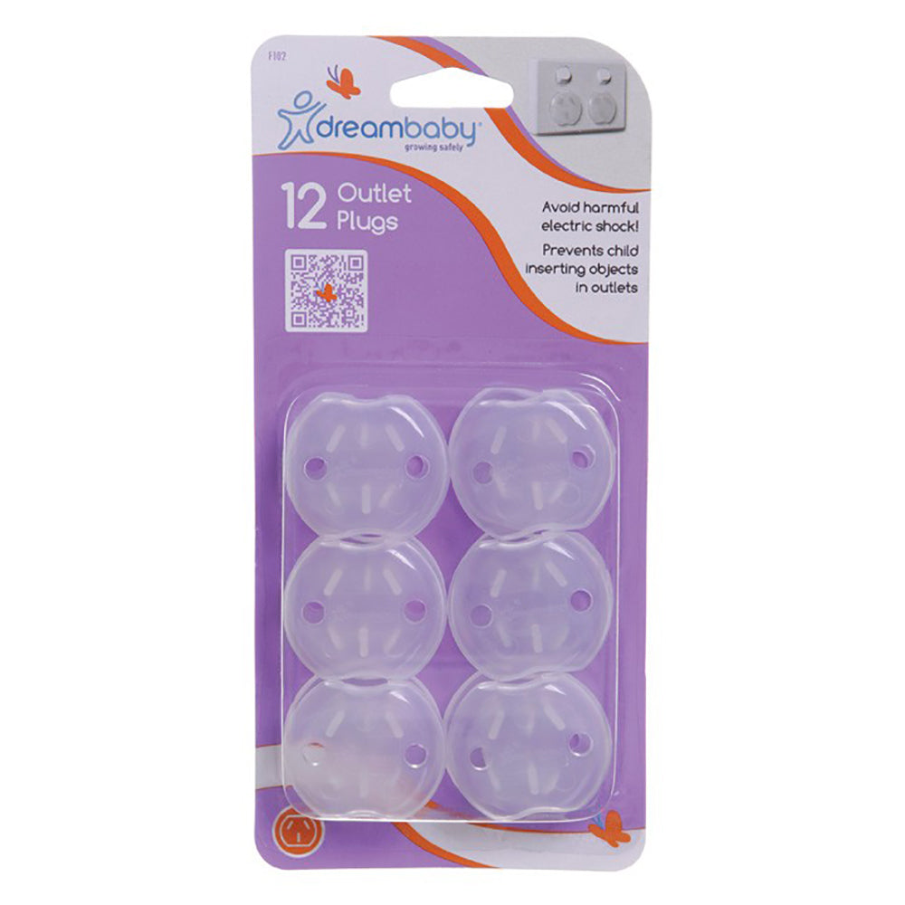 24pc Dreambaby Baby Safety Outlet Plugs For AU/NZ Plugs Clear