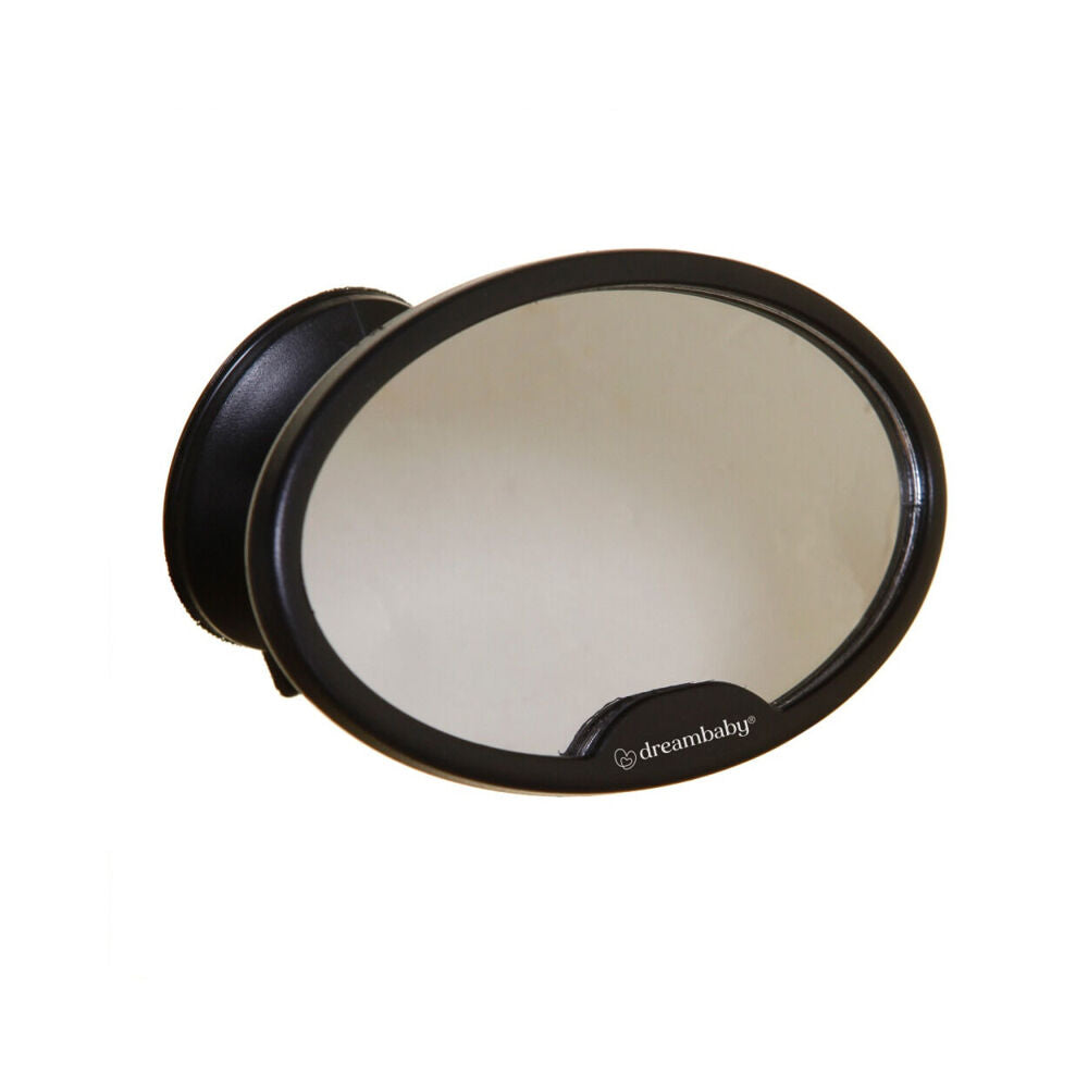 2PK Dreambaby Ezy-View Baby Mirror w/ Suction Cup - Black