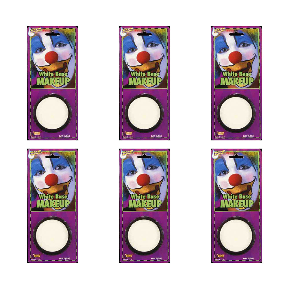 6PK Grease White Makeup Effects Halloween Cosplay Accessory