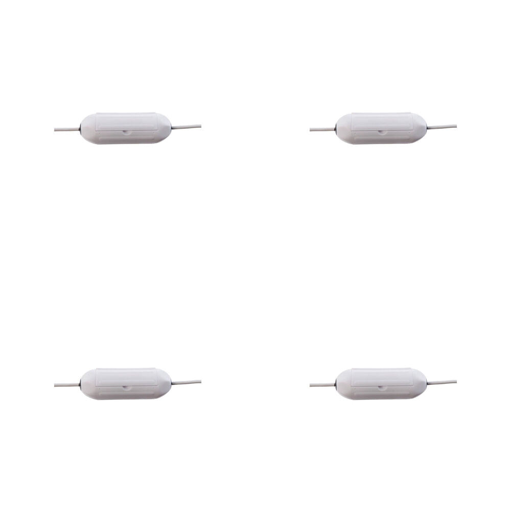 4PK Dreambaby Cord Clamp Childproof Cord Organiser Weatherproof - White