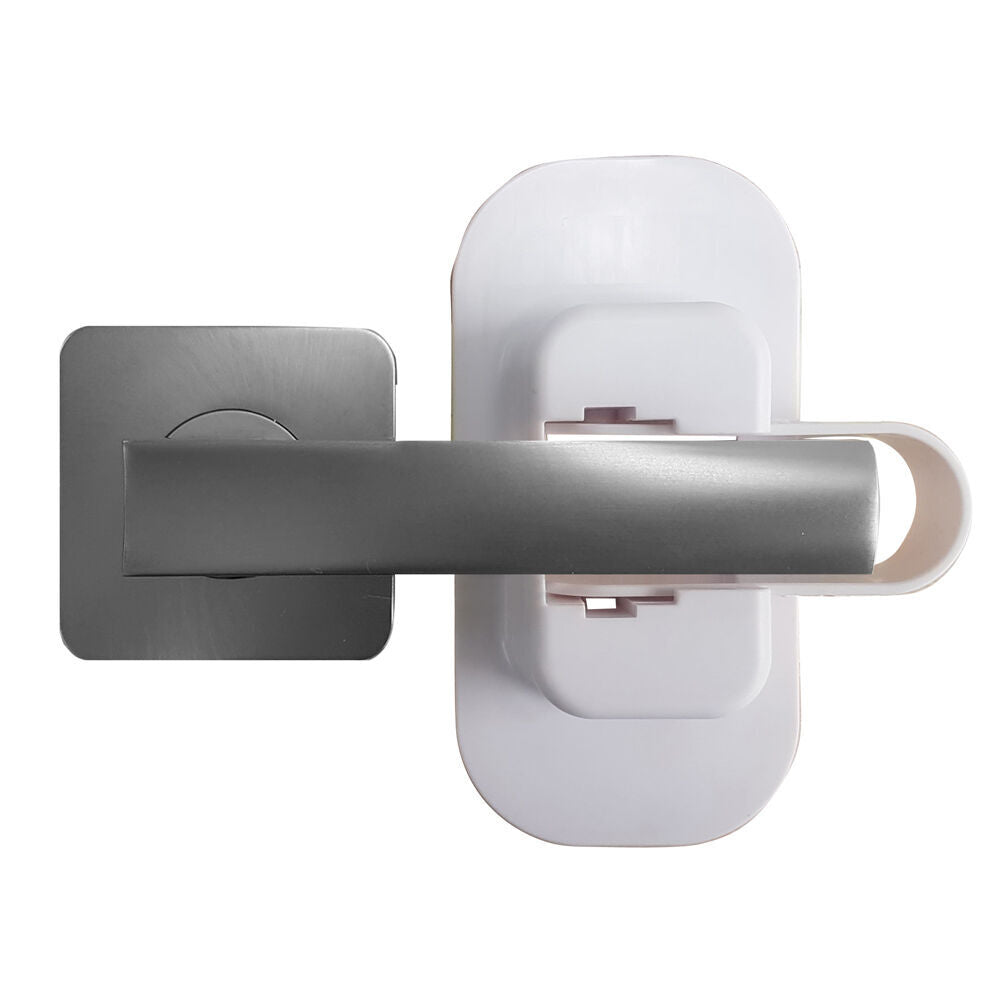 3PK Dreambaby Baby/Kids Safety Adhesive Lever Non Key Door Lock White