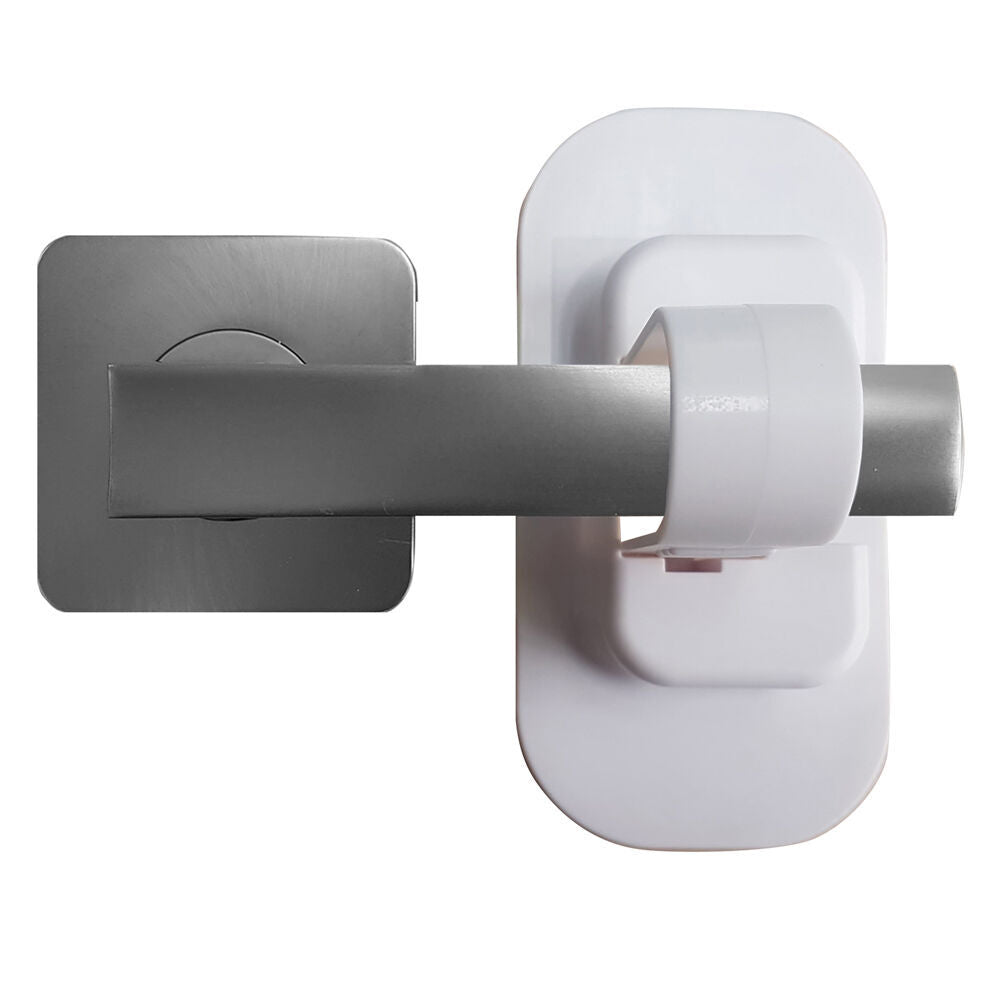 3PK Dreambaby Baby/Kids Safety Adhesive Lever Non Key Door Lock White