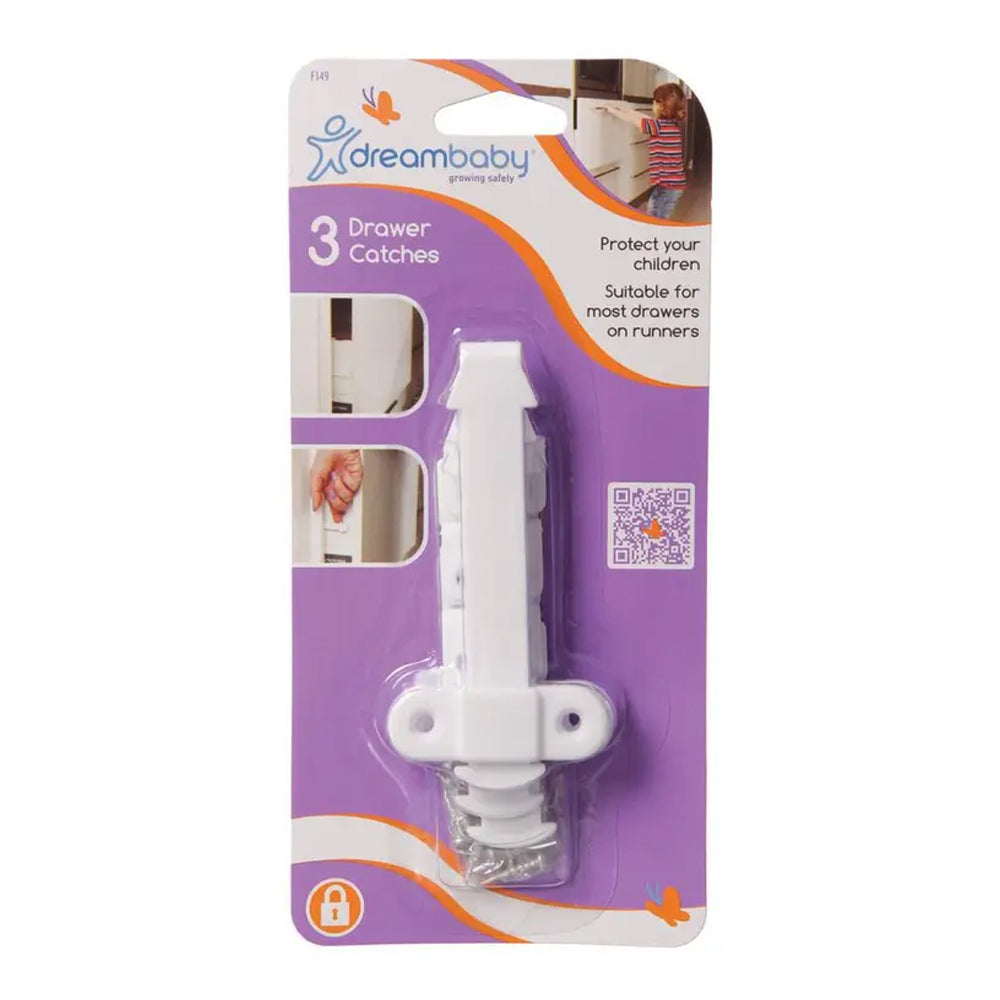 6pc Dreambaby Baby Safety Drawer Catches