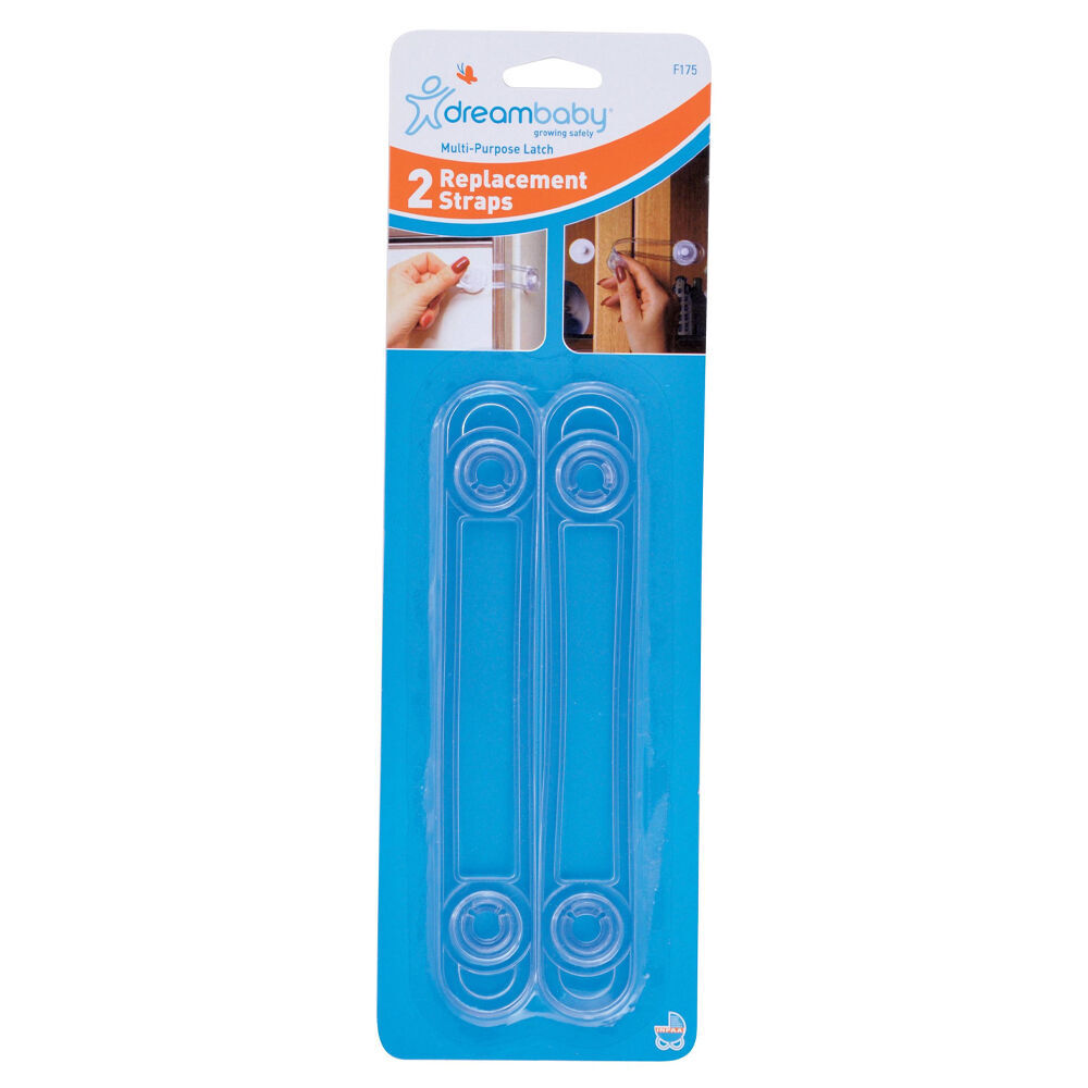 6x 2pc Dreambaby Multi-Purpose Latches Replacement Straps