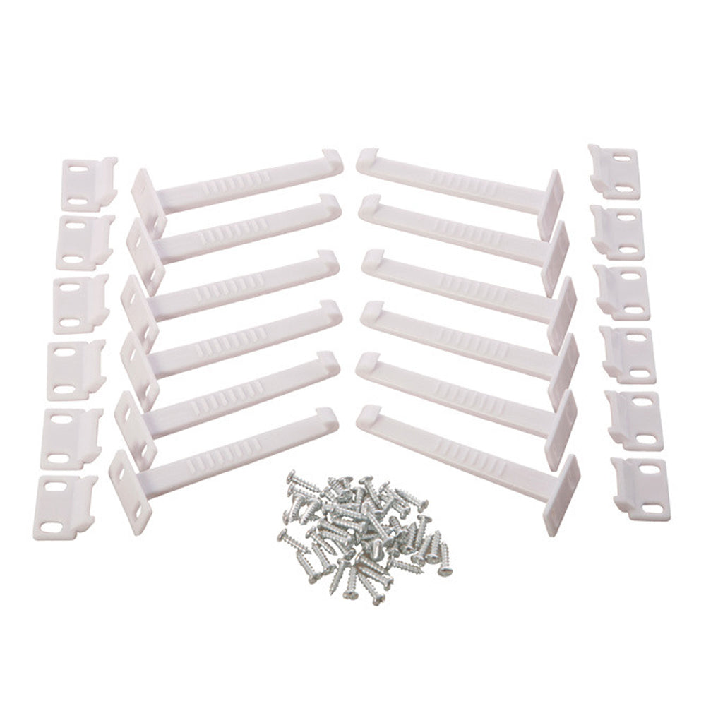 24pc Dreambaby Baby Safety Safety Catches White