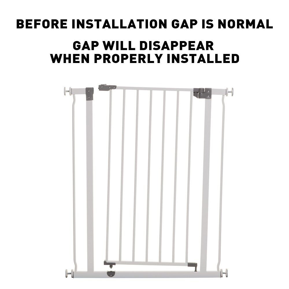 Dreambaby Liberty Tall Security Gate w/ Smart Stay Open 93cm - White