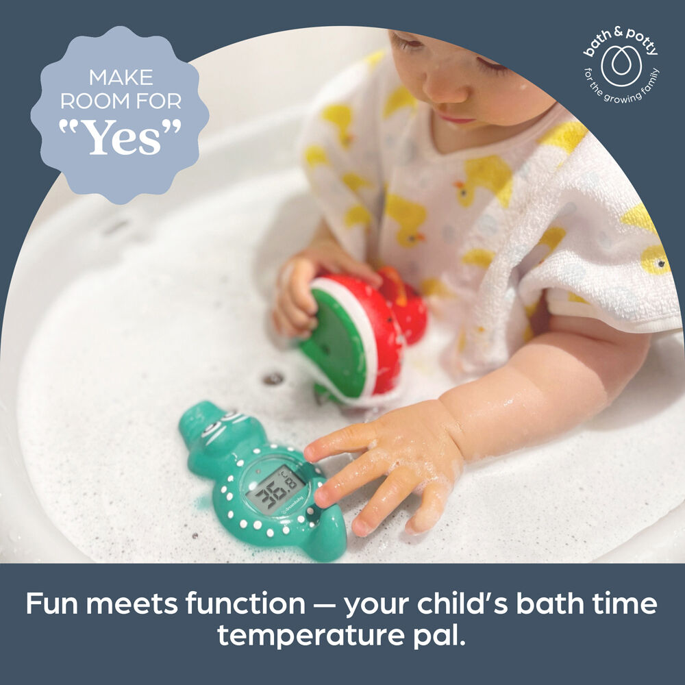 Dreambaby Room & Bath Thermometer Crocodile