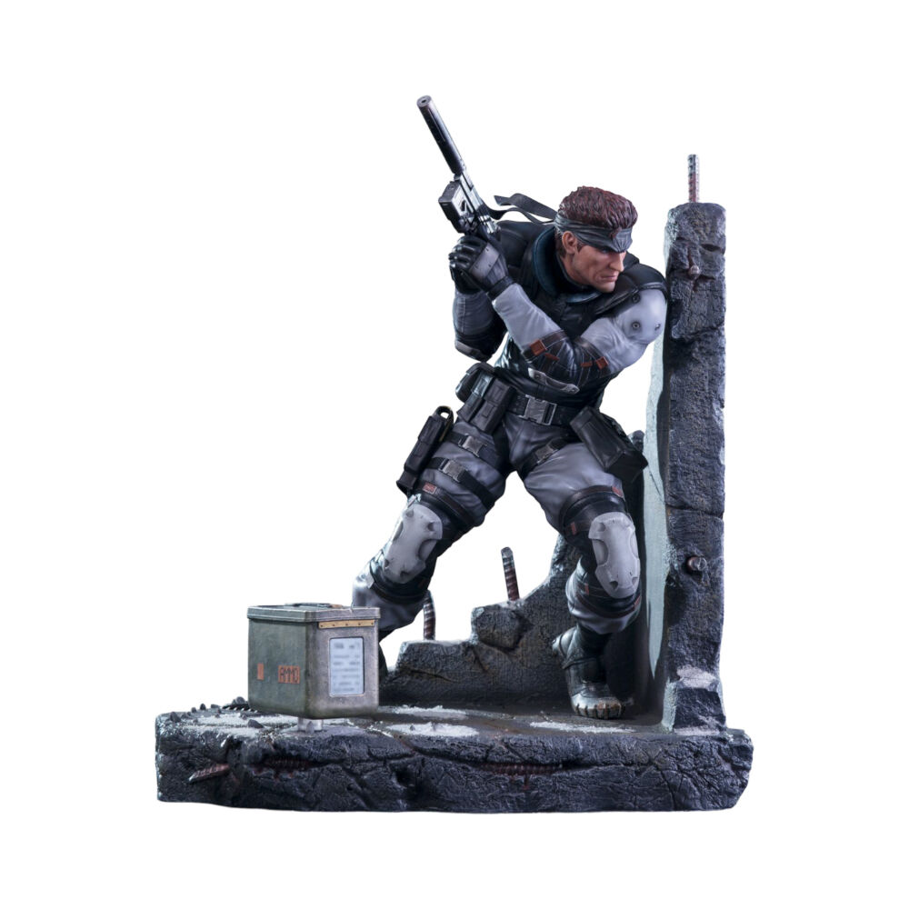 Metal Gear Solid - Solid Snake Statue Action Figure 15y+