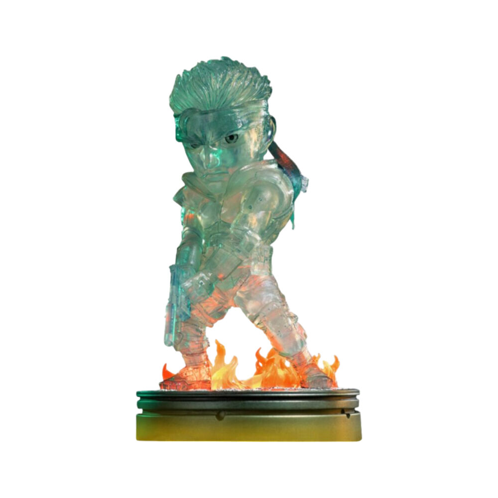 Metal Gear Solid Snake Stealth Camouflage 8" PVC Statue