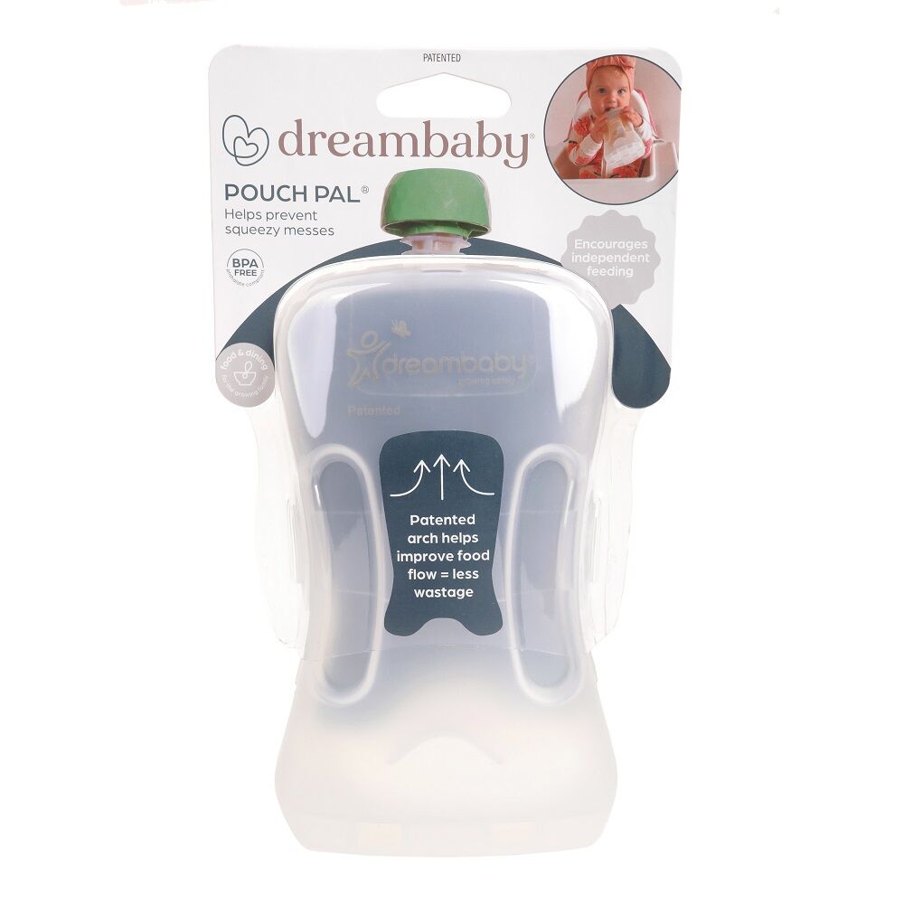 Dreambaby Pouch Pal 15cm Storage Holder Baby 6m+ For Food Pouches